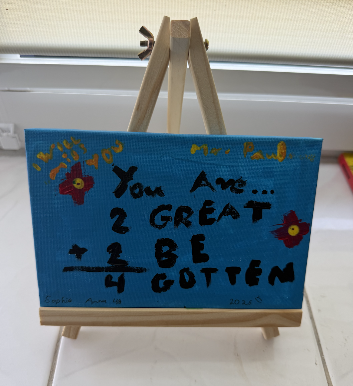 Student message