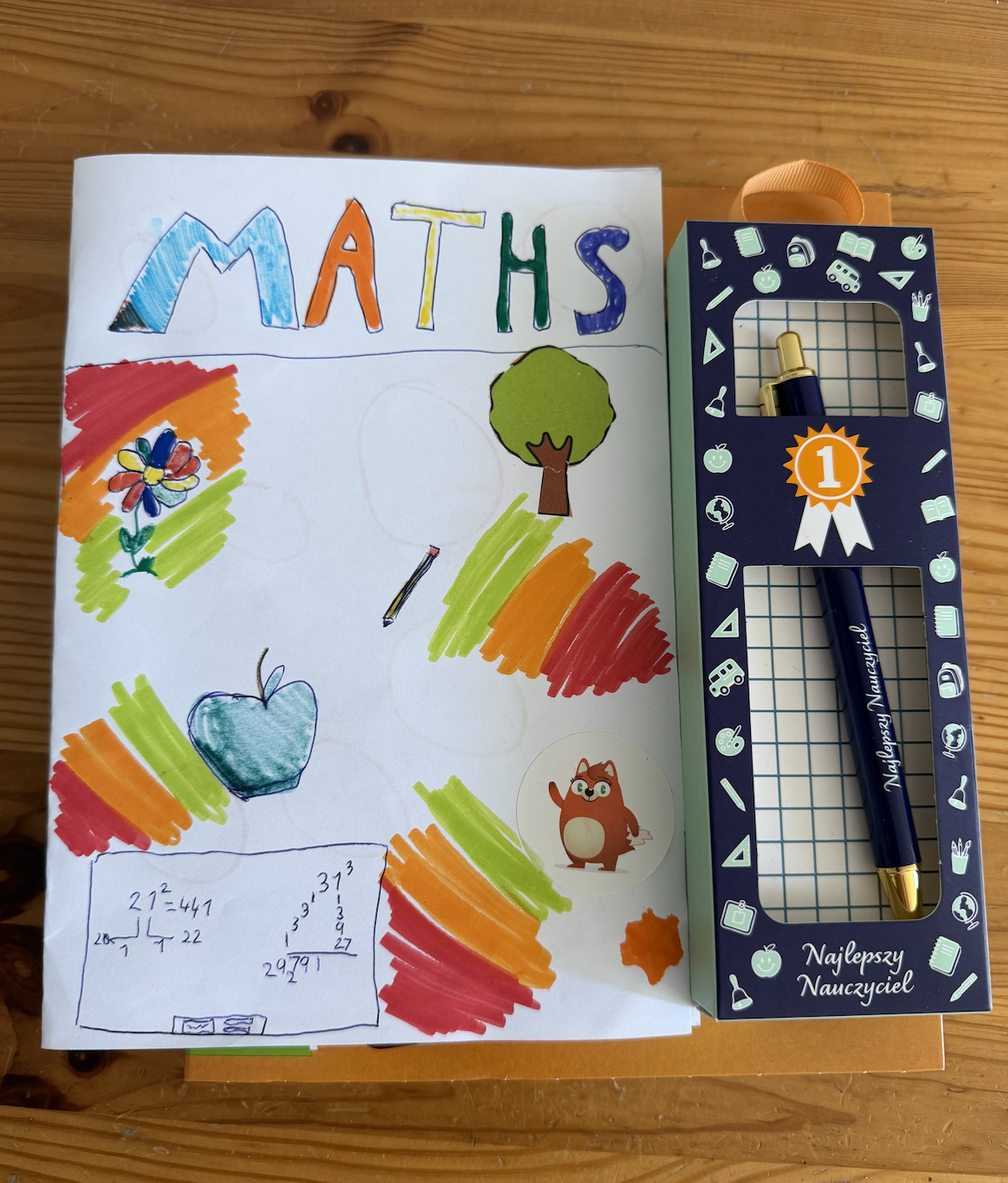 Student mathematics card